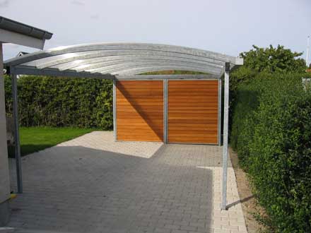 Carport galvaniseret 3