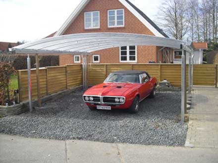 Carport med thermotag